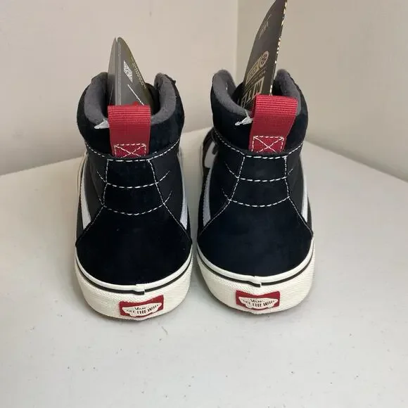 Vans MTE Men’s Size 10.5 Shoes Sk8 Hi Black White Boots New with Tags Cold Lined - Picture 8 of 10